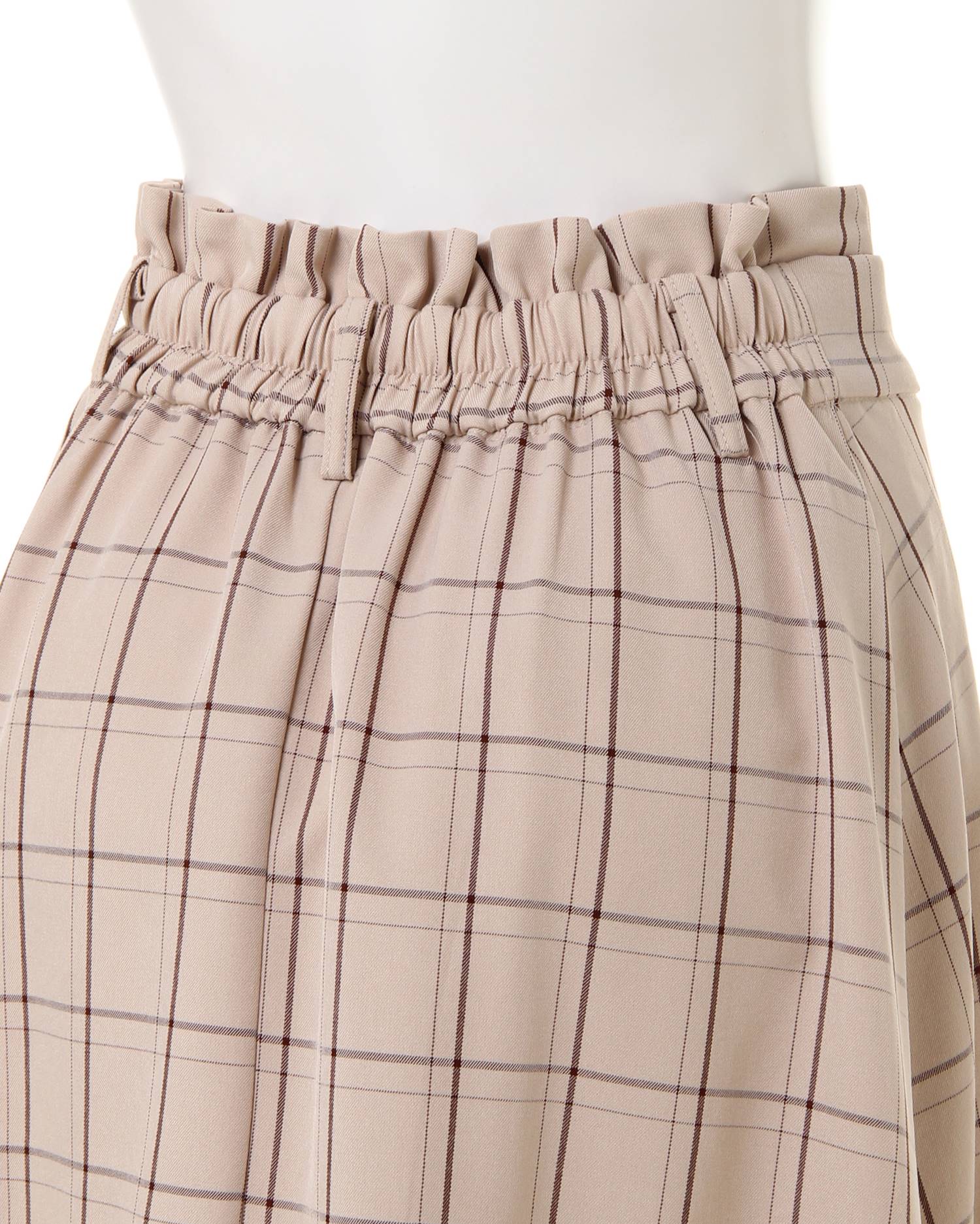 pocopocopocorinページ 配色プリーツ切替チェック／スカート｜INGNI(イング) 公式通販｜INGNI