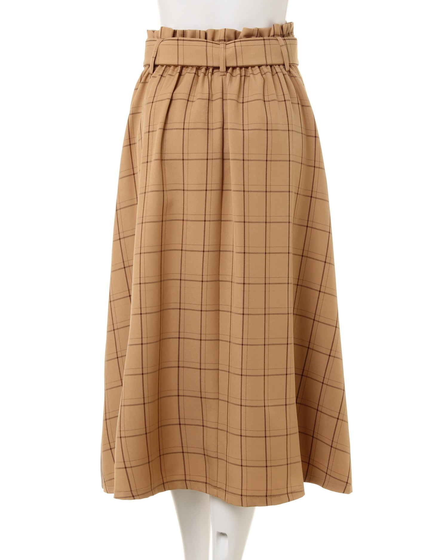 配色プリーツ切替チェック／スカート｜INGNI(イング) 公式通販｜INGNI