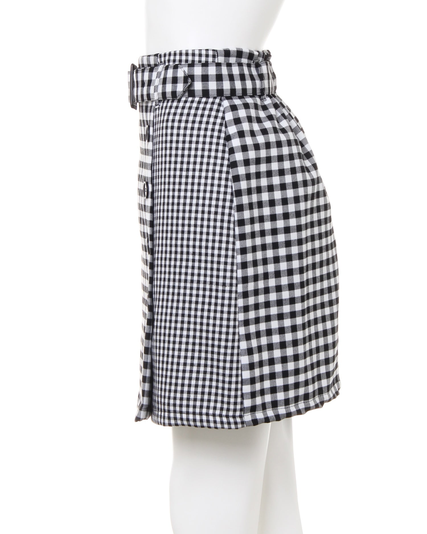 台形　ホワイト　Sサイズ　スカート　ラインアップ 柄切替台形／スカート｜INGNI(イング) 公式通販｜INGNI STORE