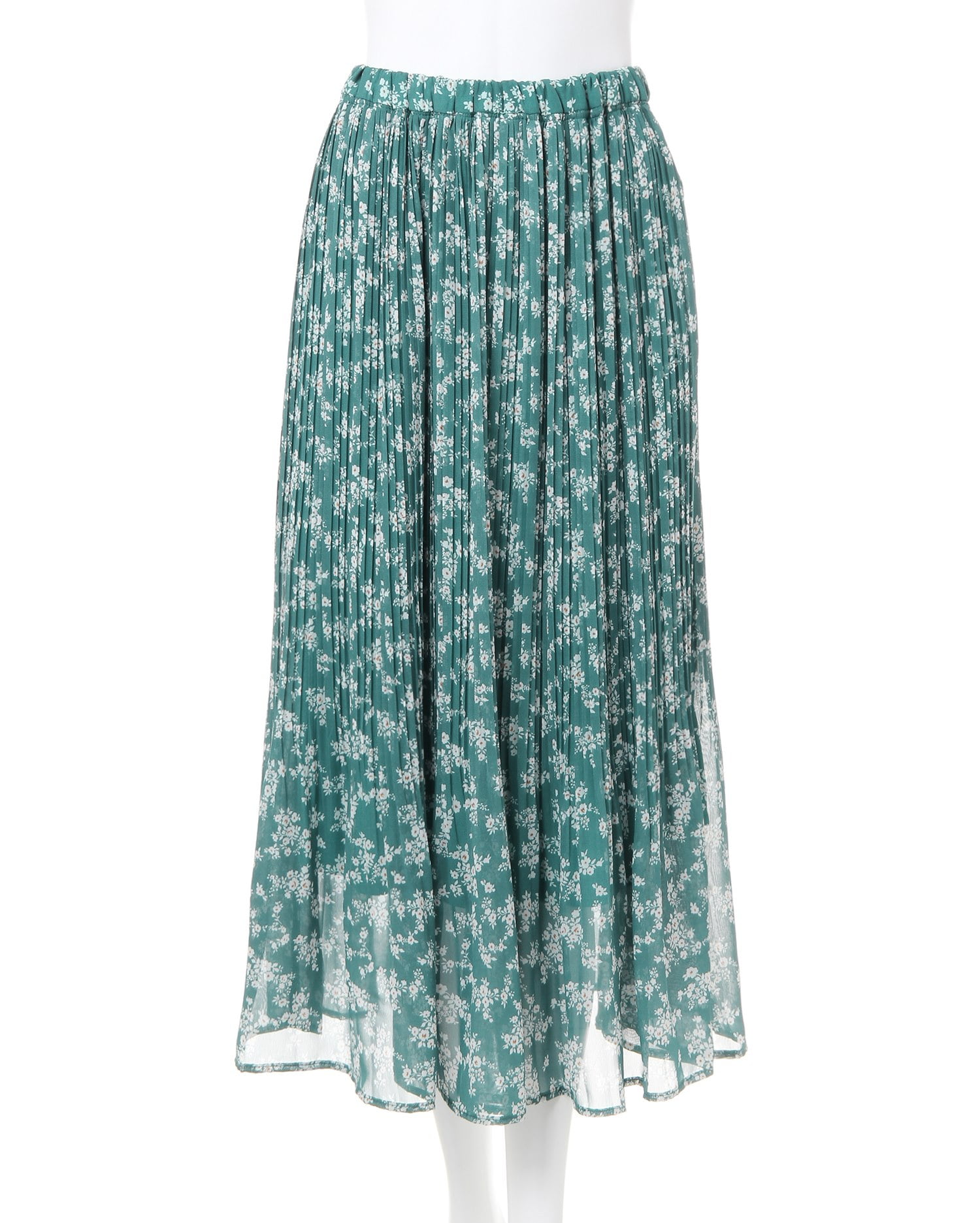 花柄単色シフォンプリーツ／スカート｜INGNI(イング) 公式通販｜INGNI