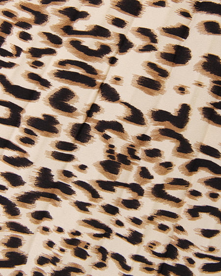 INGNI(イング) レオパード柄プリーツ/スカート ベージュ/ヒョウ