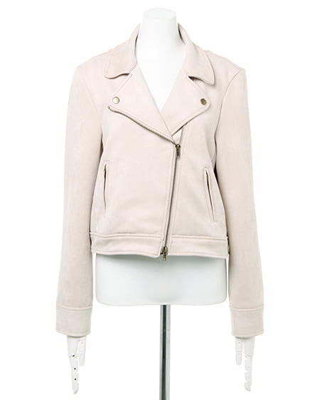 INGNI（イング） エコスウェードライダース／ジャケット ｱｲﾎﾞﾘｰ