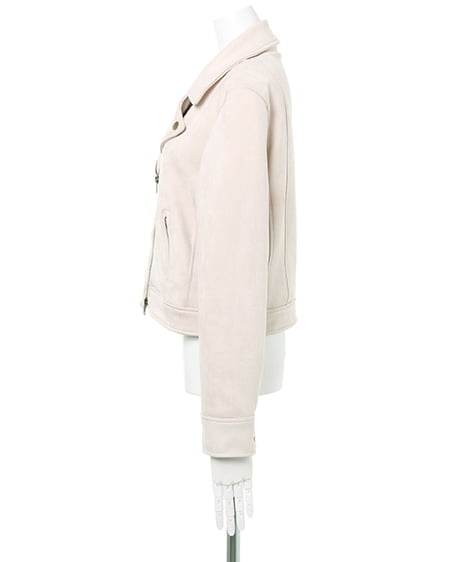 INGNI（イング） エコスウェードライダース／ジャケット ｱｲﾎﾞﾘｰ