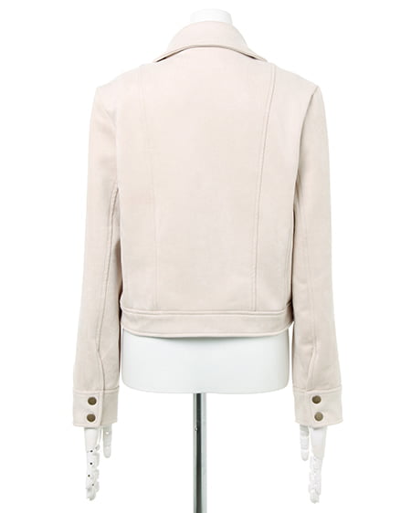 INGNI（イング） エコスウェードライダース／ジャケット ｱｲﾎﾞﾘｰ