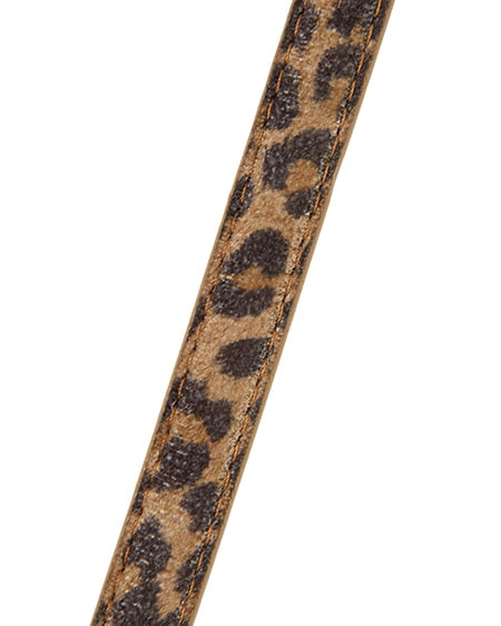 INGNI(イング) スクエア/バックルベルト ヒョウ