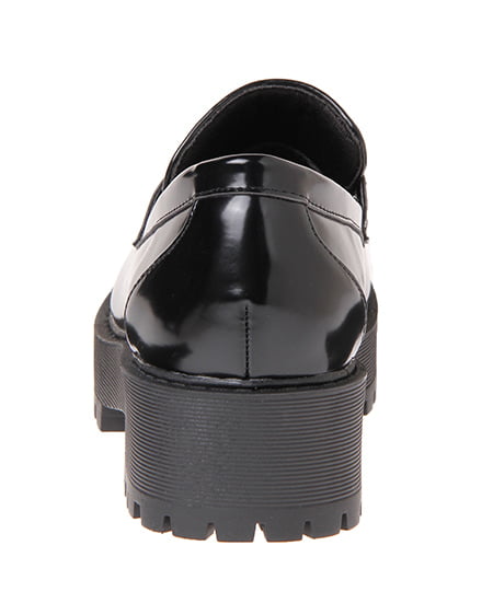 INGNI（イング） 厚底ビットローファー ｸﾛ