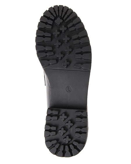 INGNI（イング） 厚底ビットローファー ｸﾛ