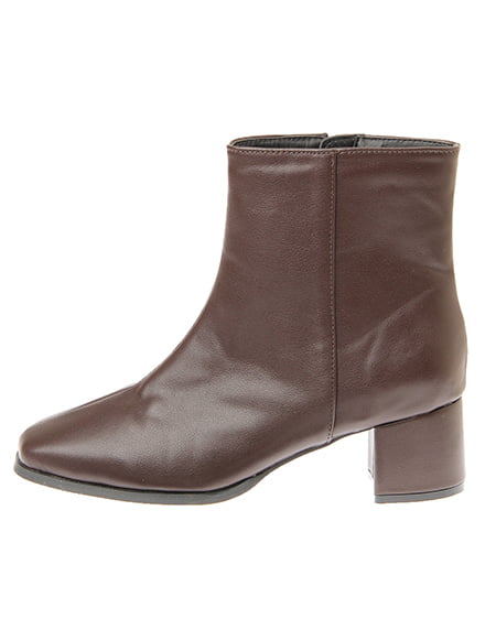 INGNI（イング） スクエアトゥブーツ ﾌﾞﾗｳﾝ