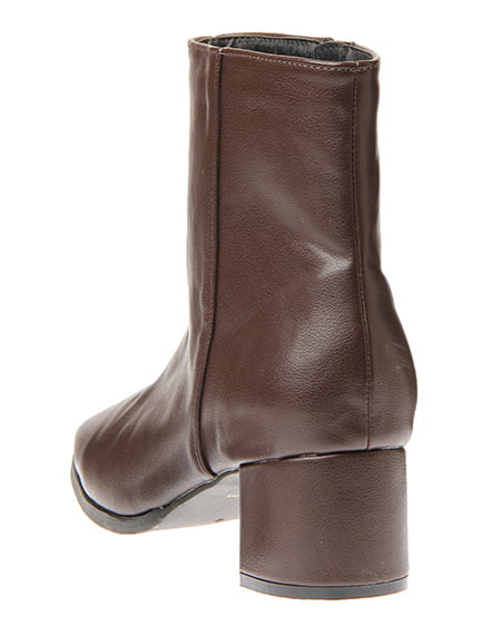 INGNI（イング） スクエアトゥブーツ ﾌﾞﾗｳﾝ