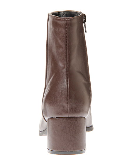 INGNI（イング） スクエアトゥブーツ ﾌﾞﾗｳﾝ