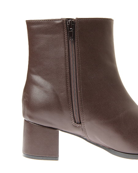 INGNI（イング） スクエアトゥブーツ ﾌﾞﾗｳﾝ