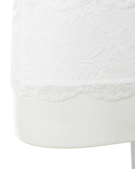 INGNI（イング） レースVネックノースリ／トップス ｵﾌﾎﾜｲﾄ