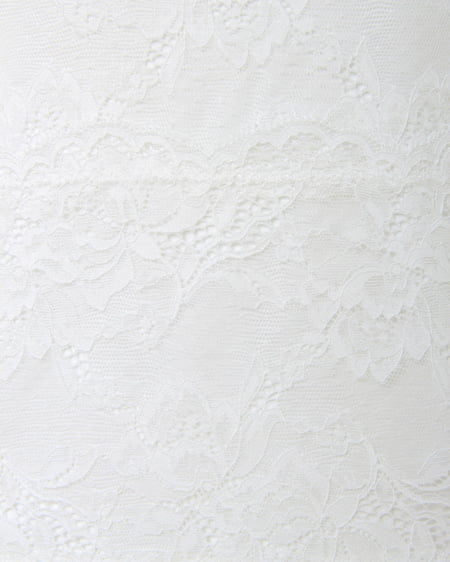 INGNI（イング） レースVネックノースリ／トップス ｵﾌﾎﾜｲﾄ