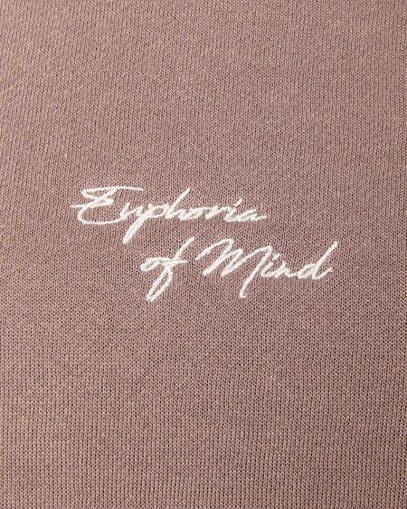 INGNI(イング) ハイネック/フリルロゴスウェットトップス モカ