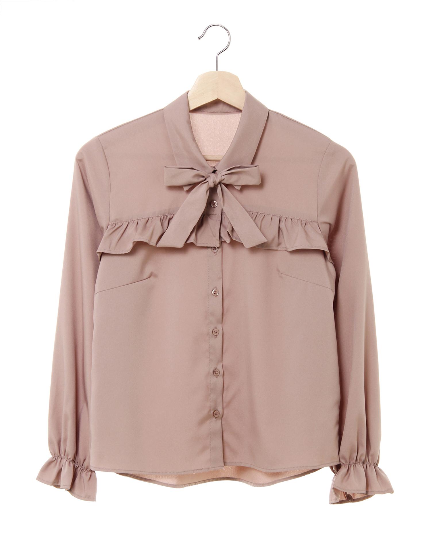 フリルボウタイ／ブラウス｜INGNI(イング) 公式通販｜INGNI STORE