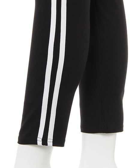 INGNI（イング） スーパーストレッチサイドラインレギンス ｸﾛ