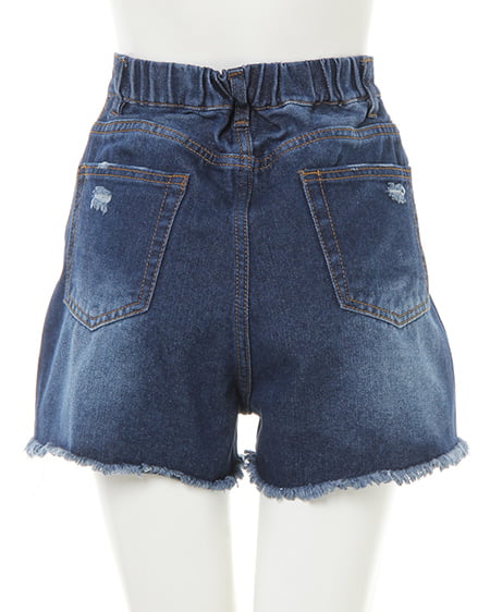 INGNI（イング） クラッシュデニムショートパンツ ﾃﾞﾆﾑ/ｺﾝ