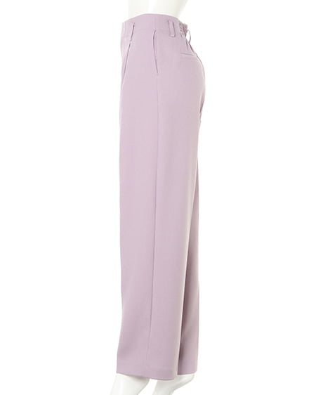 INGNI（イング） ウールライクセンタープレス／パンツ ﾗﾍﾞﾝﾀﾞｰ