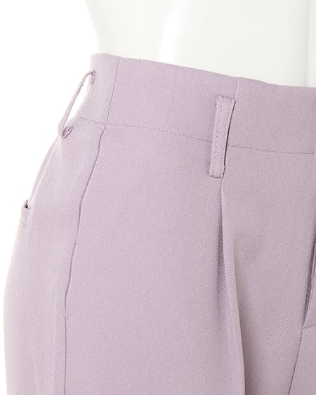 INGNI（イング） ウールライクセンタープレス／パンツ ﾗﾍﾞﾝﾀﾞｰ