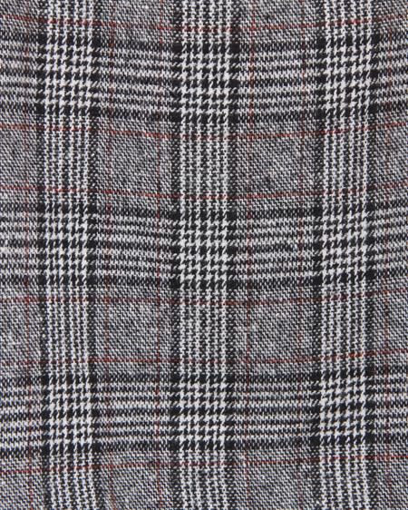 INGNI（イング） BackレースUP／ジャンスカ ｸﾞﾚｰ/ﾁｪｯｸ