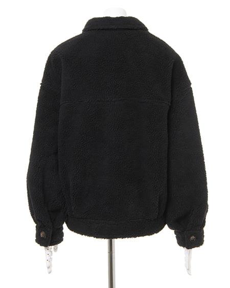 INGNI（イング） ボア／CPOブルゾン ｸﾛ