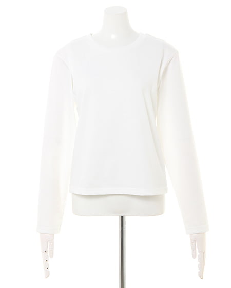 INGNI（イング） ワンショルニット＋Tシャツセット ﾌﾞﾗｳﾝ