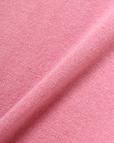 INGNI（イング） 肩フリルケーブル／ニット ｽﾓｰｸﾋﾟﾝｸ