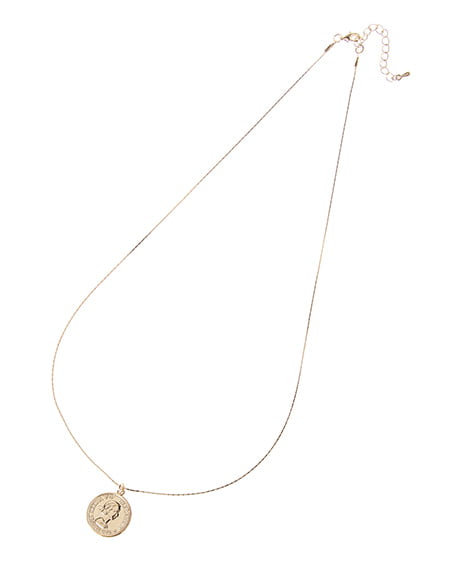 INGNI(イング) コインロングネックレス ゴールド