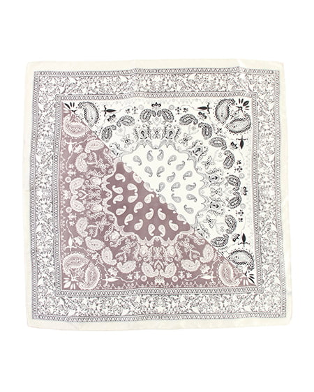 INGNI(イング) ペイズリー柄スカーフ ﾌﾞﾗｳﾝ