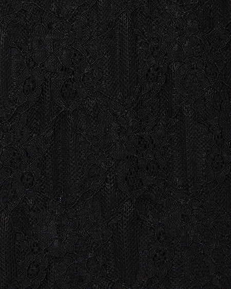 INGNI（イング） キャンディー袖ハイネックレース／トップス ｸﾛ