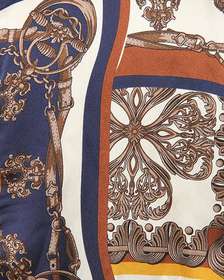 INGNI(イング) スカーフ付ボタンリブ/トップス ベージュ