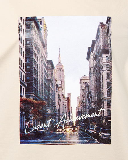 INGNI（イング） フォトロング／Tシャツ ﾍﾞｰｼﾞｭ