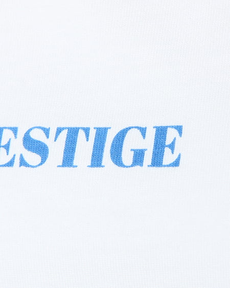 INGNI（イング） BACK／ロゴ半袖Tシャツ ｵﾌﾎﾜｲﾄ/ﾌﾞﾙｰ