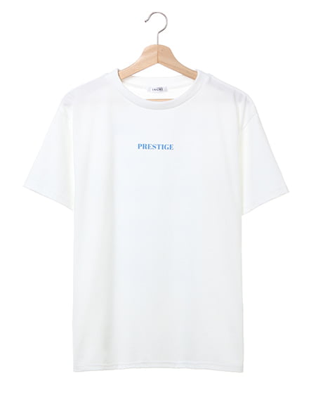 INGNI(イング) BACK／ロゴ半袖Tシャツ