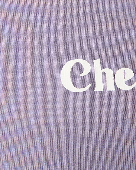 INGNI（イング） 袖シアーロゴTシャツ ﾗﾍﾞﾝﾀﾞｰ/ﾋﾟﾝｸ