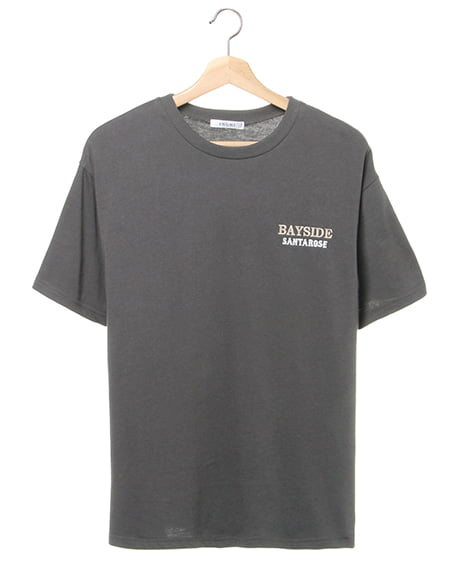 BAYSIDE／ビッグシルエットバックロゴTシャツ