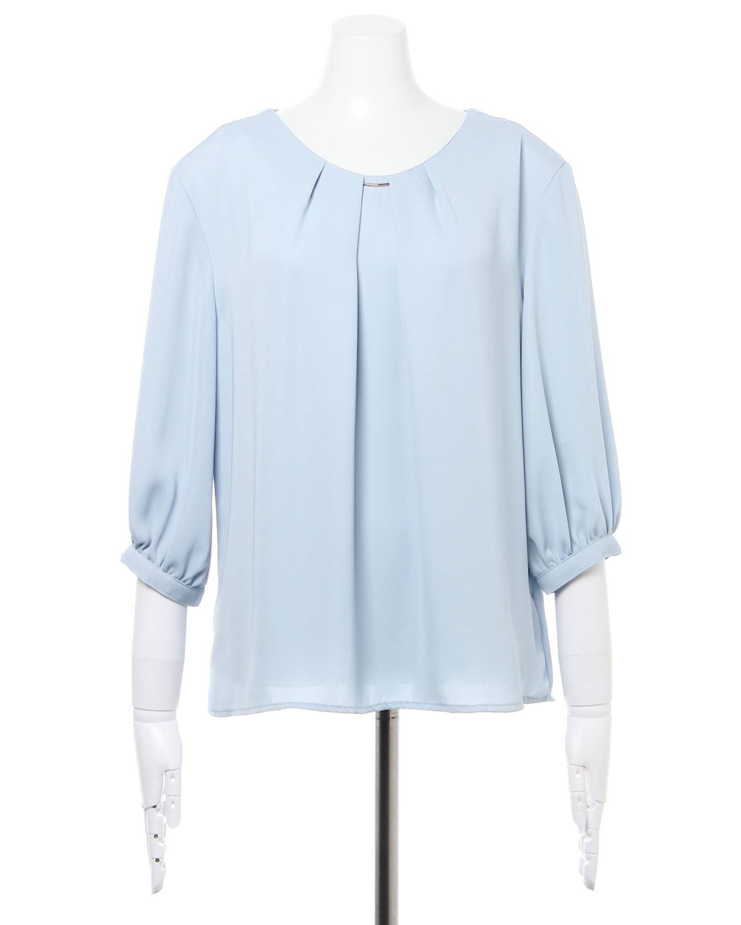 ピン付トロミ7分袖／ブラウス｜INGNI(イング) 公式通販｜INGNI STORE