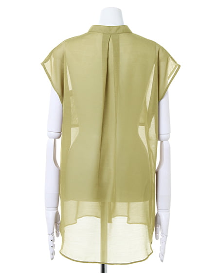 INGNI（イング） シアーノースリ／シャツ ﾋﾟｽﾀﾁｵ