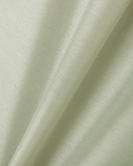 INGNI（イング） シアーラッフルスリーブスキッパー／シャツ ﾗｲﾄｶｰｷ