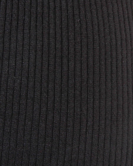 INGNI（イング） カットリブフレアーパンツ ｸﾛ/A