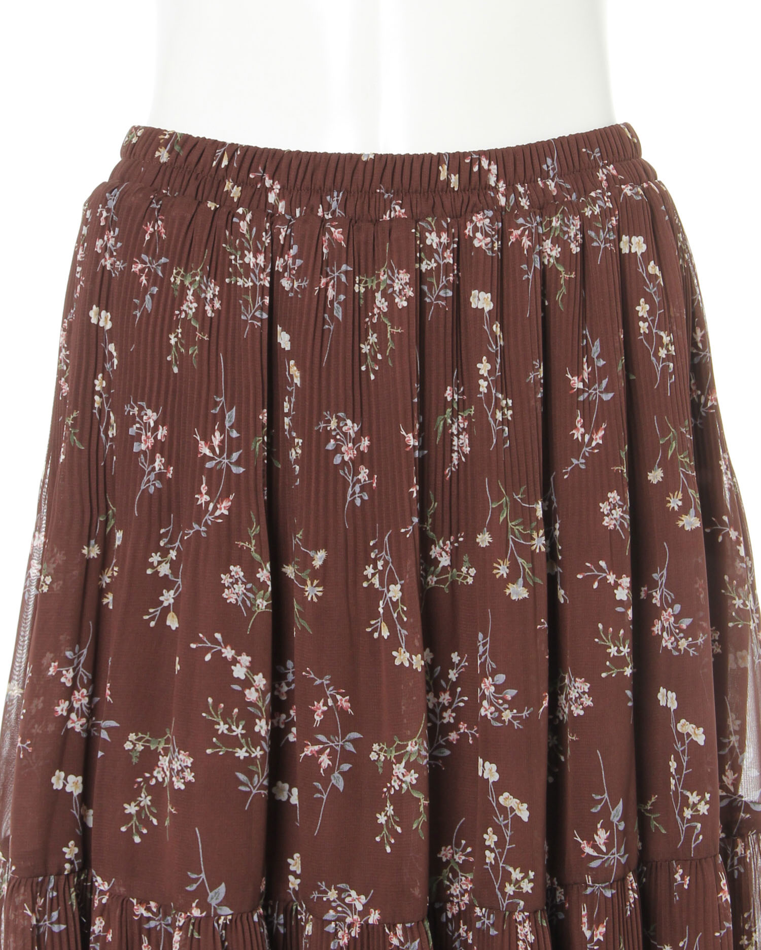 花柄シフォンティアード／スカート｜INGNI(イング) 公式通販