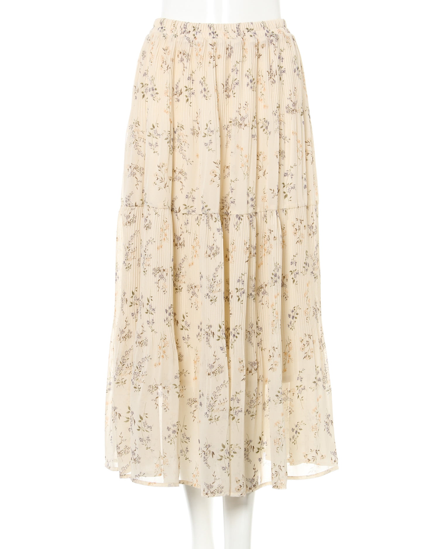花柄シフォンティアード／スカート｜INGNI(イング) 公式通販｜INGNI STORE