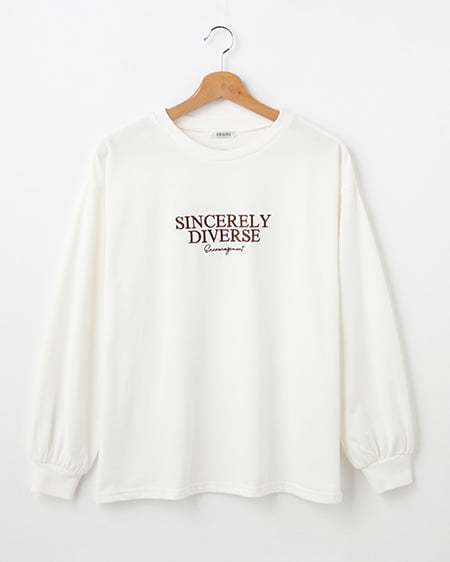 INGNI(イング) SWEETロゴロングTシャツ