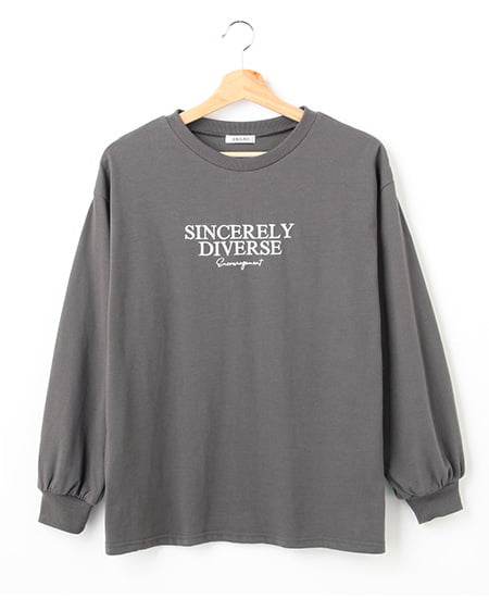 SWEETロゴロングTシャツ