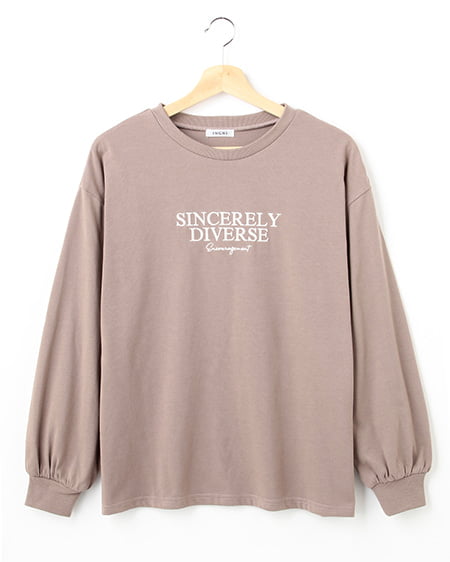 SWEETロゴロングTシャツ