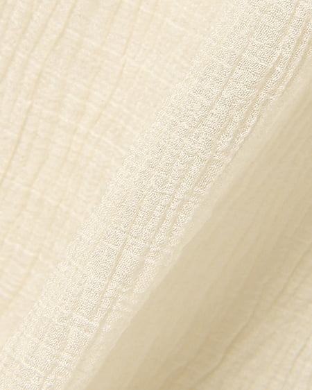 INGNI（イング） シアープリーツキャンディ袖キャミSET ｱｲﾎﾞﾘｰ