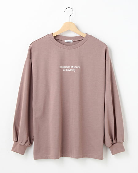 ベーシックロゴロングTシャツ