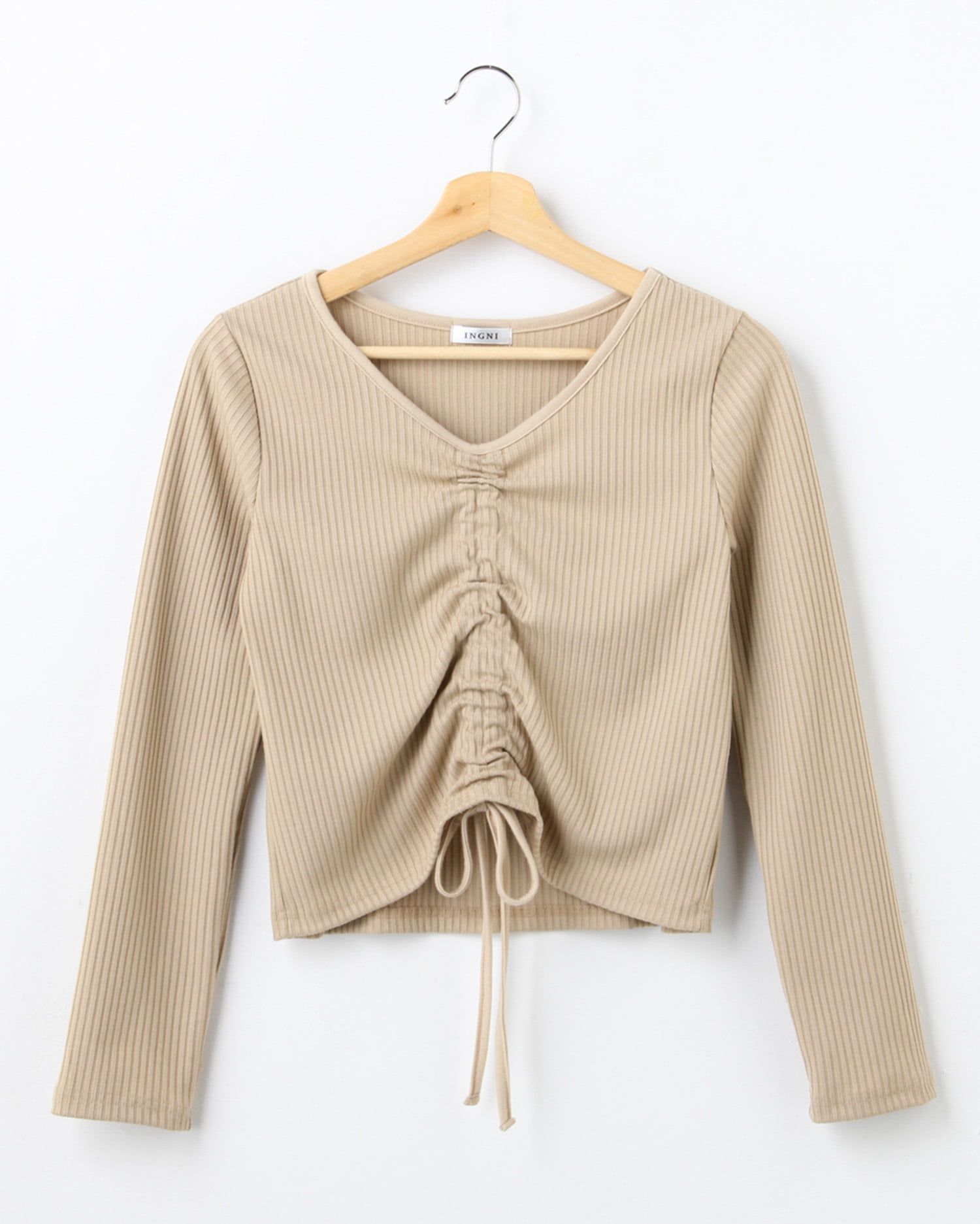 フロントギャザーリブ／トップス｜INGNI(イング) 公式通販｜INGNI STORE