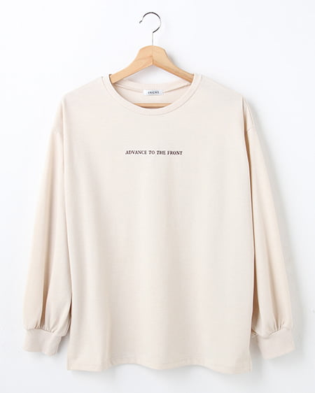 バックロゴロングTシャツ