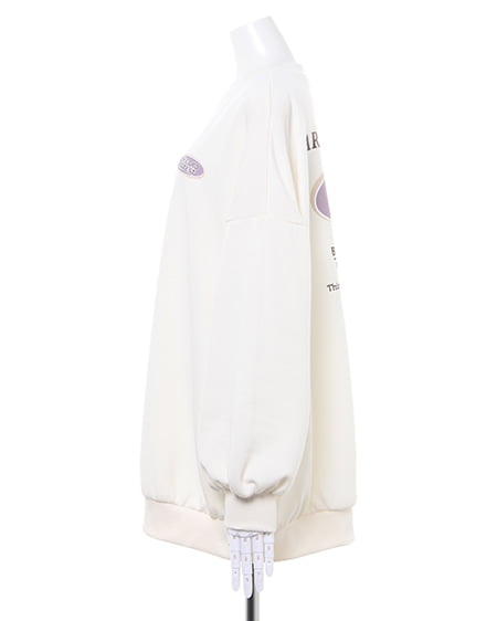 INGNI（イング） バックサークル／スウェットチュニックトップス ｵﾌﾎﾜｲﾄ